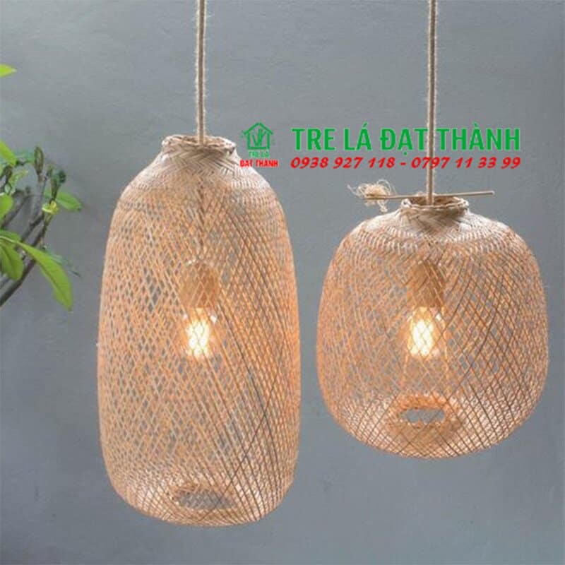 Đèn lồng Bọng Bằng Tre - DMT018